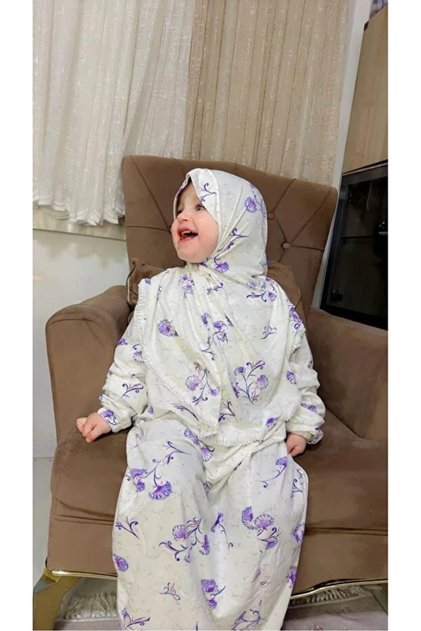 Children's Prayer Dress Cotton Fabric