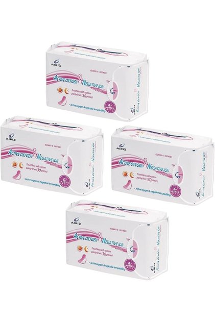 Terra Organik Tiens Airiz Daily 30-Pack Hygienic Women's Pads 4 Pack Terra Organik 1025782