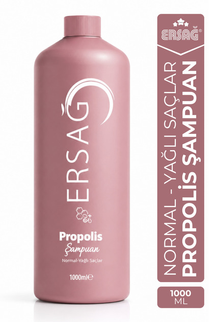 Propolisli Şampuan Normal-Yağlı Saçlar 1000 ML