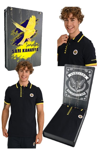 ORİJİNAL LİSANSLI ERKEK TRİBÜN ÇUBUKLU DETAYLI POLO T-SHİRT UV KUT