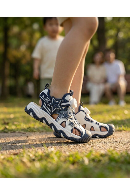 ROCKY Premium Yıldız Tasarım Çocuk Sandalet Hafif ve Konforlu Yazlık Model
