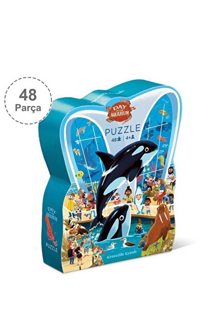 Crocodile Creek Akvaryumda Bir Gün 48 Parça Puzzle - Fiyatı, Yorumları
