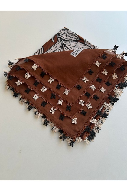 Handcrafted Needlepoint Embroidered Writing/Needlepoint/Needlepoint Yemeni/Handcrafted Cheesecloth/Hand Knitting