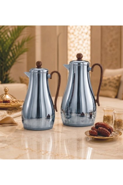 طقم ترامس رافيلا من السيف للشاي والقهوة بتصميم أنيق 1 لتر / 0.7 لتر