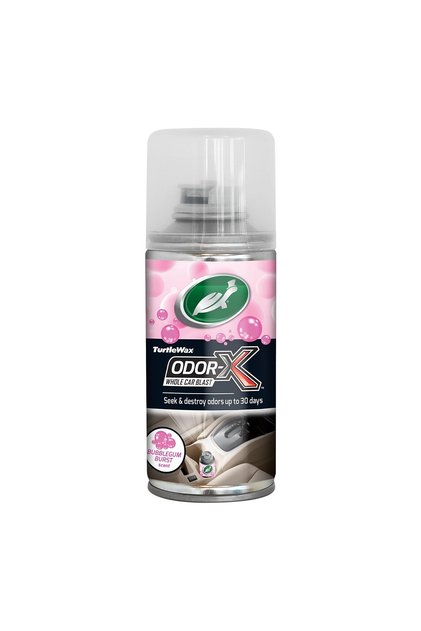 معطر هواء للسيارة بالكامل من Odor-X برائحة العلكة المنعشة، بخاخ 100 مل، مزيل روائح السيارة