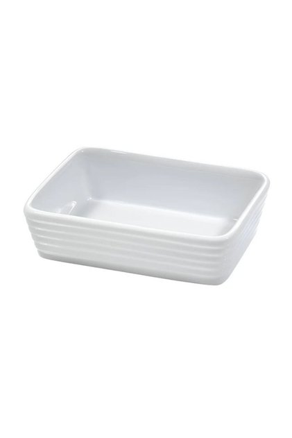 Tava dreptunghiulara pentru cuptor, portelan, 12x8cm, colectia Burgund -