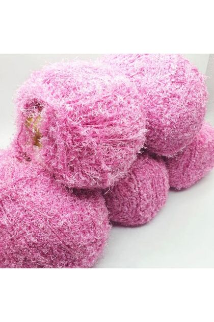 Excess Stock 5-Pack 500 Gr Home Textile Yarn Pink 705