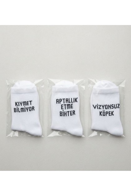 3 LÜ SOKET ÇORAP