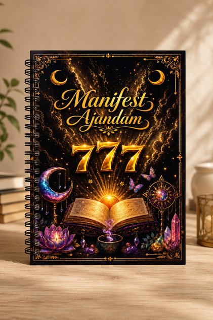 Manifest Ajandası A5 Spiralli Motivasyon Defteri | Manifest Günlüğü, Hedef Planlama, Stickerlı, Tarihsiz Not Defteri Ajanda