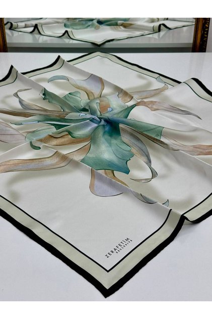 Exclusive Twill Silk Scarf