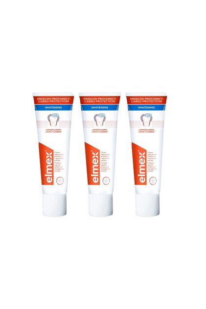 Çürük Önleyici (Florürlü) Beyazlatıcı Diş Macunu 75ml (3 Adet)