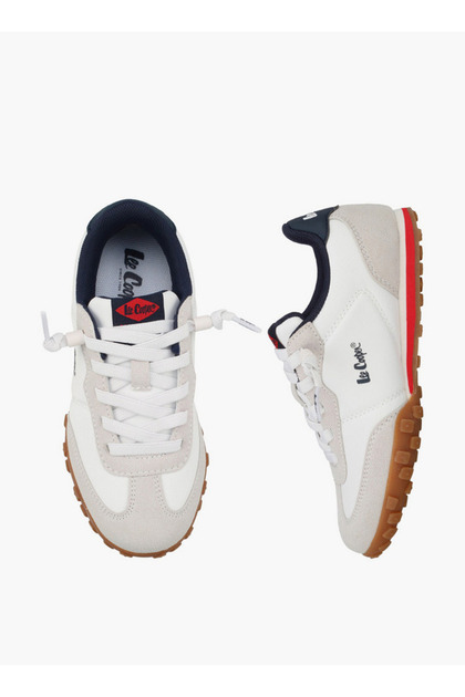 Boys Lace-Up Ankle Sneakers