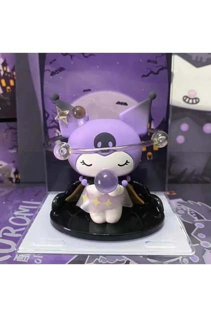 MINISO Random one SANRIO KUROMI WEREWOLF SERIES BLIND BOX TIDE PLAY WEREWOLF PLEASE OPEN YOUR EYES K