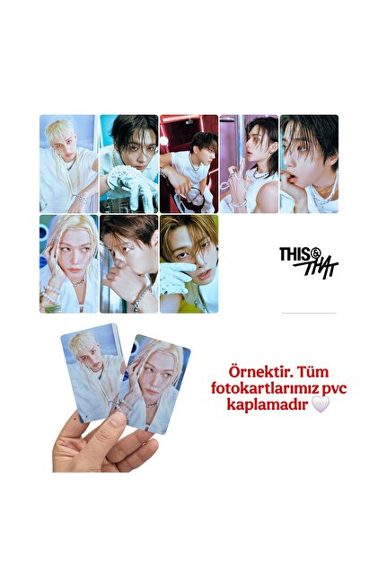 Genel Markalar STRAY KIDS THIS&THAT Fotokart Seti 8 Adet - Fiyatı