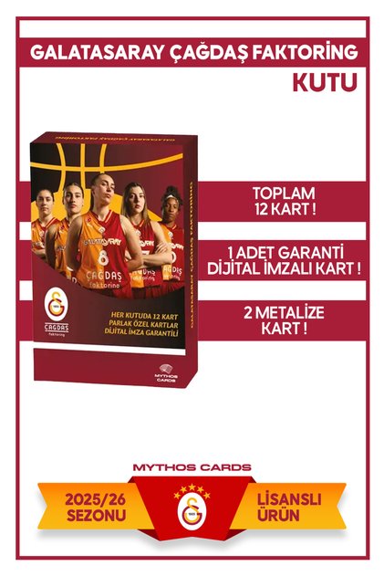 ÇAĞDAŞ FAKTORİNG SEZON KARTLARI - KUTU