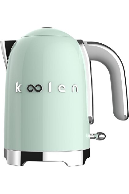Limited Line Electric Kettle, 2200W, 1.7 Liter Capacity, Glossy Pale Green