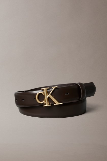 ROUND CK BUCKLE 30MM BELT SMOOTH