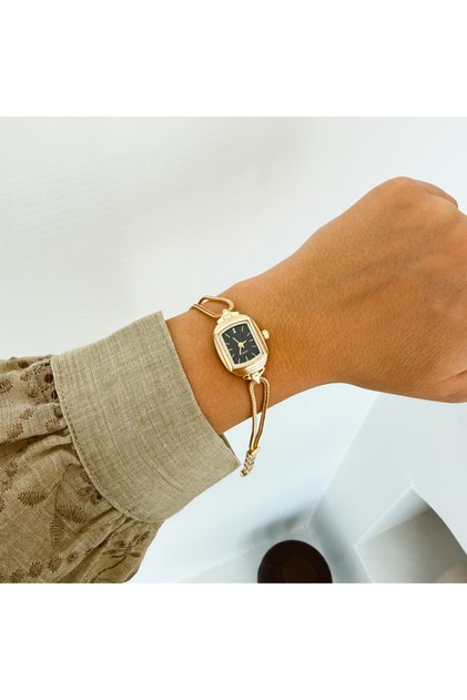 Ozera Gold-Black Watch |   Clock