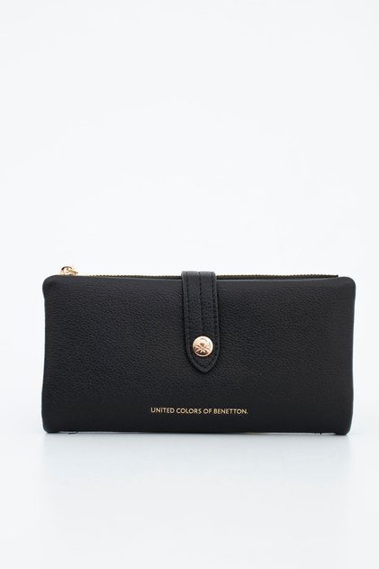 Benetton Women's Wallet Black Bnt1868