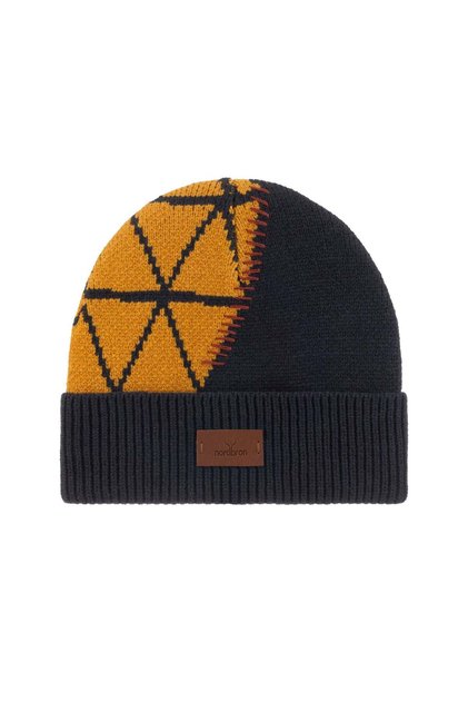 Men's Sulfide Block Logo - Soft Knitwear, Stretchy Basic, Double Fold Winter Pegas
