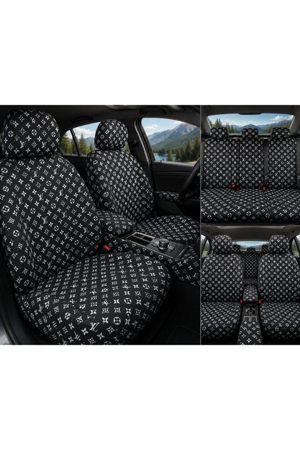 sedan hatcback araçlara baskılı servis kılıfı