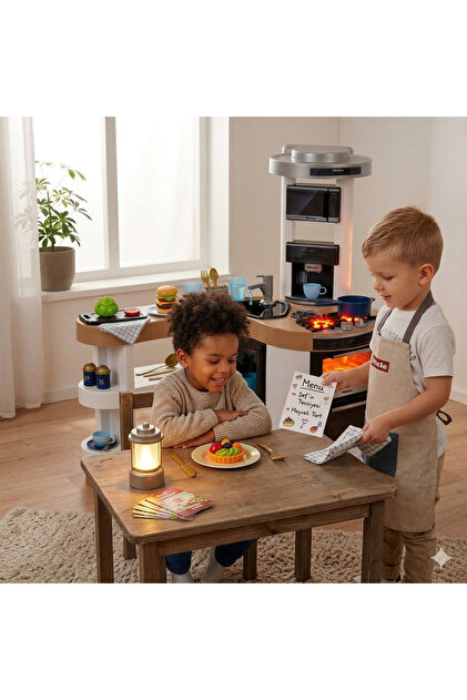 Klein Toys Çocuk Oyuncak XXL Çok Amaçlı Mutfak Seti Wave Kitchen