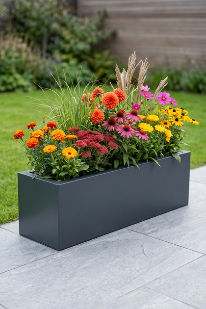 Desen Dekorasyon Zenith 97x27x28 cm Yatay Dikdörtgen AcıKahve