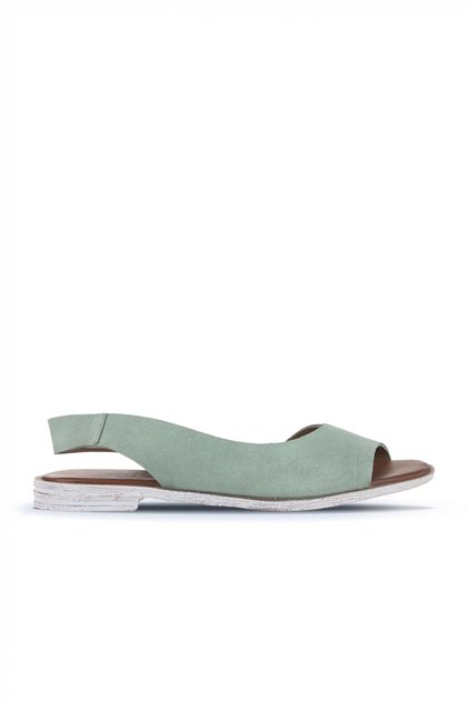 Green Light Alf Suede Women's Flat Sandals 01Wa3013