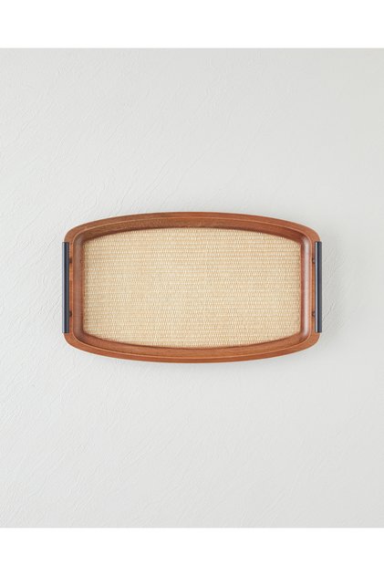 Talia Decorative Tray 22X37 cm Brown