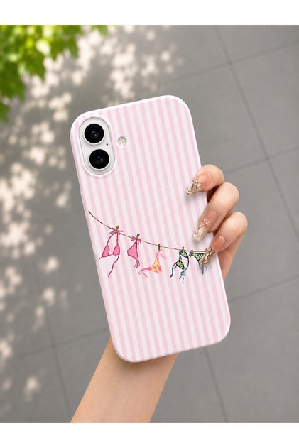 İphone 17 Uyumlu Bikini Desenli Telefon Kılıfı