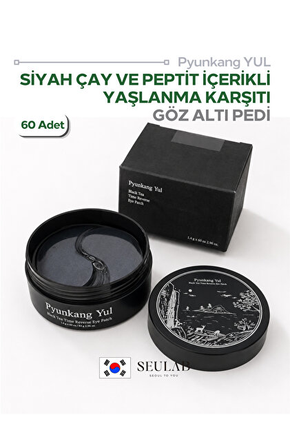 Pyunkang Yul Black Tea Time Reverse Eye Patch - Siyah Çay Özlü