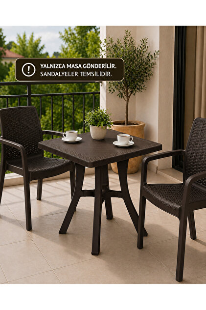 MOBETTO Lara 1 1 S Mindersiz Bahçe Takımı Balkon - Bahçe - Teras