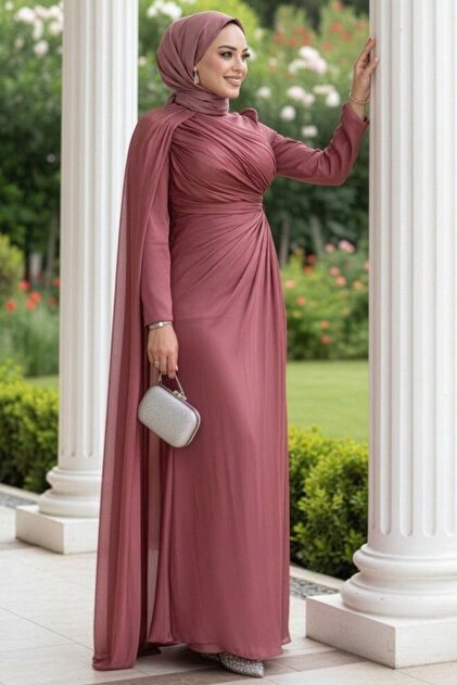 chiffon ball gown dresses LaDivine CD0192 Long Sleeve Evening Formal Dress ALL BOHO GLAM PRODUCTS Sexy Lace Wedding Dresses SIZE:10.5 R Floor Length Neckline