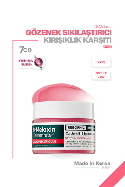 Dr.Melaxin Spikül ve B12 İçerikli Pürüzsüzleştirici, Canlandırıcı