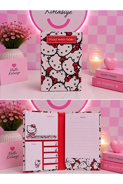 Hello Kitty Lisanslı Retro Koleksiyonu B5 Pp Tel Ciltli Defter