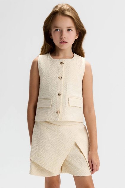 8-14 Years Old Baden Rana Girls' Set-Latte