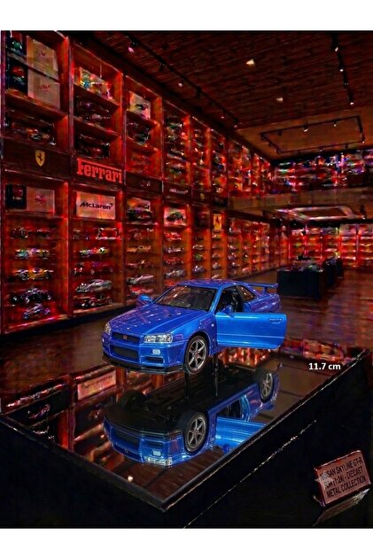 OYUNCAKSAHİLİ Nissan Skyline Gtr R34 Ares 1.36 Diecast Orjinal