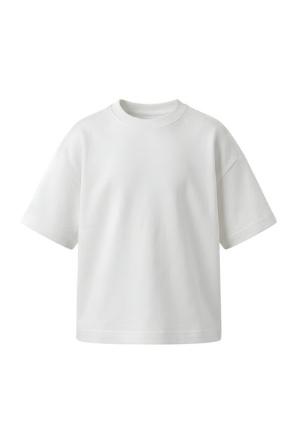 Cotton Oversize Baby Kids T-Shirt (Off-White)