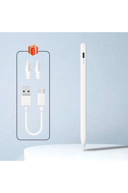 WHITE For Pencil Stylus For iPad A16 Air 11 5 4 Pro 11th 13 12.9 M2 M3 M4 Pens 10 8 10th 9th Gene..
