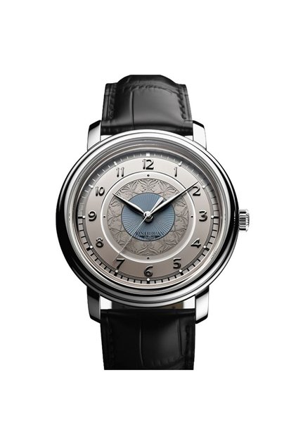 black Fashion Business Belt Simple Men's Watch, Casual Retro Digital Quartz Watch