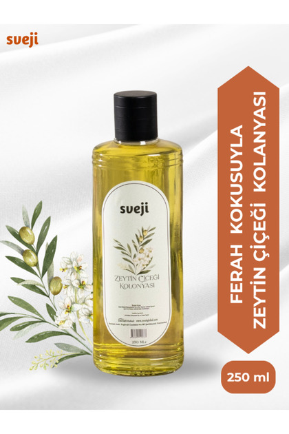 Zeytin Çiçeği Kolanyası / Cam Şişe 250 ml