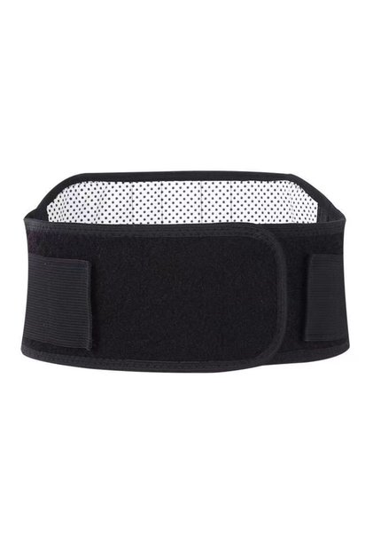 black Adjustable Back Waist Support Belt Waist Self Heating Magnetic Therapy Lumbar Brace Massage Ba