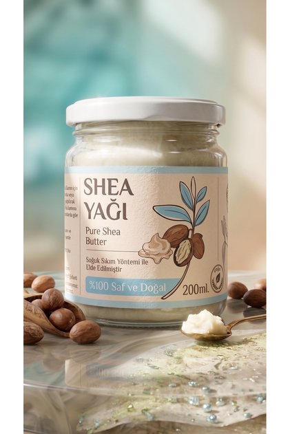 200 ml Shea Butter Oil / 100% Pure / Intense Moisturizer / Stretch Mark and Skin Care Oil / Cold Pressed