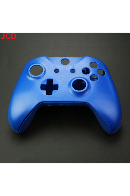 blue JCD 1pcs For Xbox One S Replacement Shell Housing Matte Cover Case & Full Buttons Set For Xbox