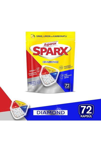 Sparx Dishwashing Tablets 72 Pcs