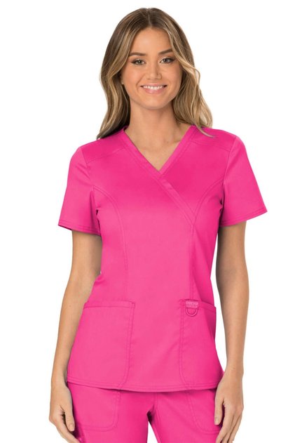 Γυναικεία Ιατρική Μπλούζα Cherokee WorkWear WW610 Ροζ XS