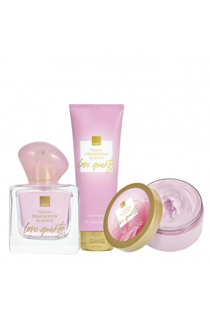 TTA Today Love Quartz Eau de Parfum + ΣΕΤ ΔΩΡΟΥ: μάσκα προσώπου και κρέμα σώματος