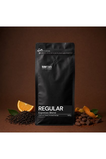 Regular Espresso Ethiopia 1000 Gr - Coffee Bean - Whole Bean Coffee