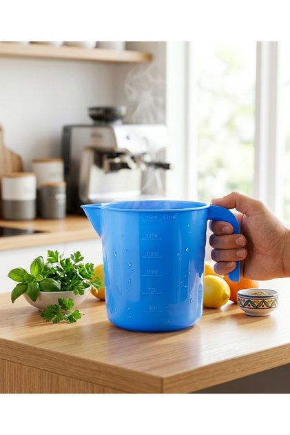Flexible Mug - 1.5 L Shock-Resistant Bathroom Mug