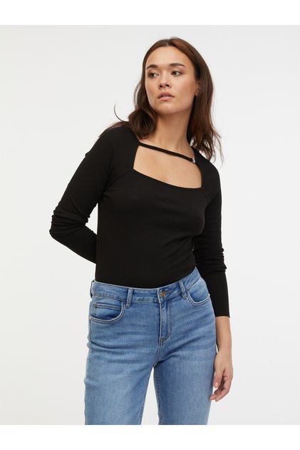 Tricou negru de damă